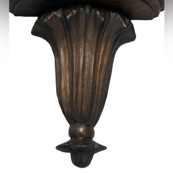 HAND CARVED RUSTIC CHELSEA STYLE CORBEL STYLE SHELF 12" - Picture 4 of 11